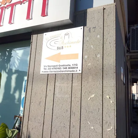 Il Terrazzo Di Archimede Nocleg ze śniadaniem Syrakuzy