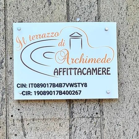 Il Terrazzo Di Archimede Bed & Breakfast